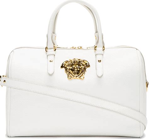 versace white medusa duffle bag|Versace Medusa bag 2021.